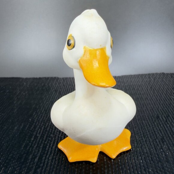 Vintage Fine Bone China Bird Duck by Freeman Porcelain Whimsical Figurine Decor - Picture 8 of 9